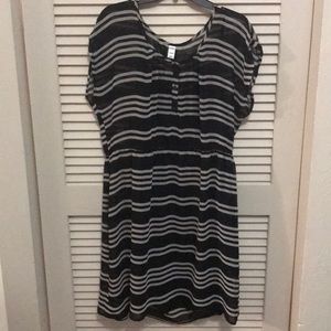Old Navy 2-layer Striped Dress
